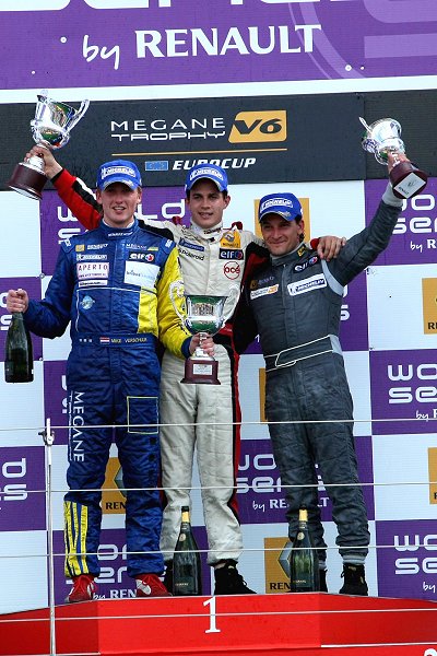 Podium Megane Trophy